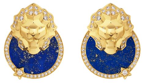 chanel sous le signe du lion earrings price|Chanel lion.